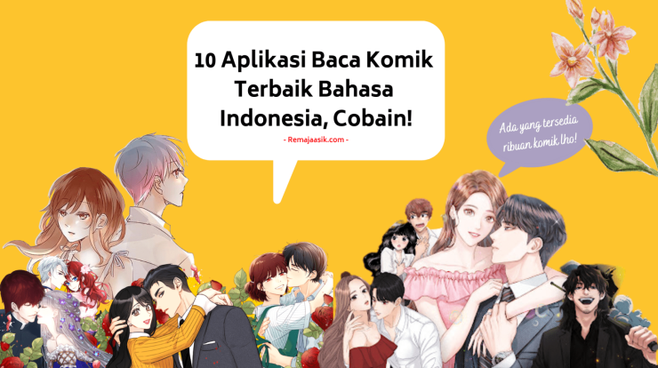 aplikasi baca komik terbaik bahasa indonesia cobain remaja asik