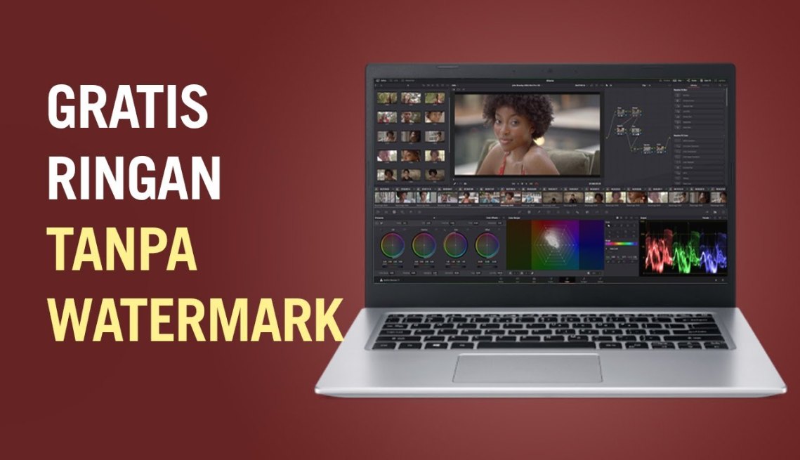 Aplikasi Edit Video di Laptop & PC GRATIS TANPA Watermark