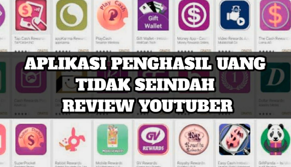 APLIKASI PENGHASIL UANG APAKAH HARAM - YouTube