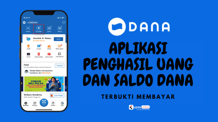 aplikasi penghasil uang dan penghasilan saldo dana gratis