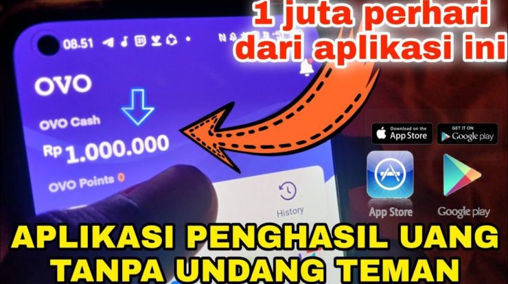 aplikasi penghasil uang jutaan perhari tanpa undang teman 0