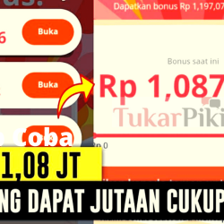 aplikasi penghasil uang jutaan perhari terbaru tercepat tukar