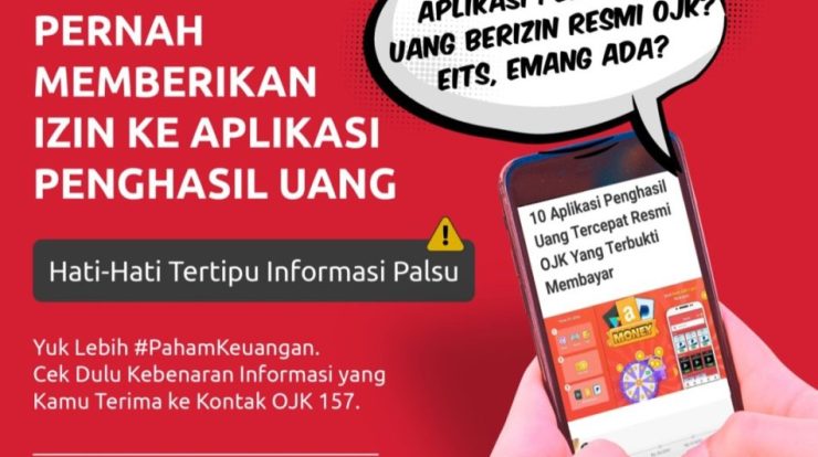 aplikasi penghasil uang marak begini penjelasan ojk 0