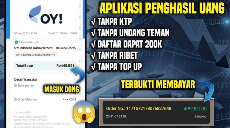 aplikasi penghasil uang terbaru tanpa undang teman bisa