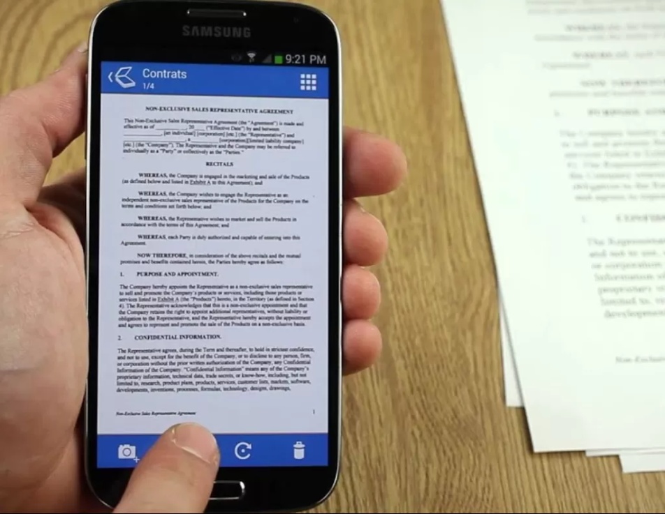 Aplikasi Scanner Dokumen Terbaik Gratis di Smartphone Android