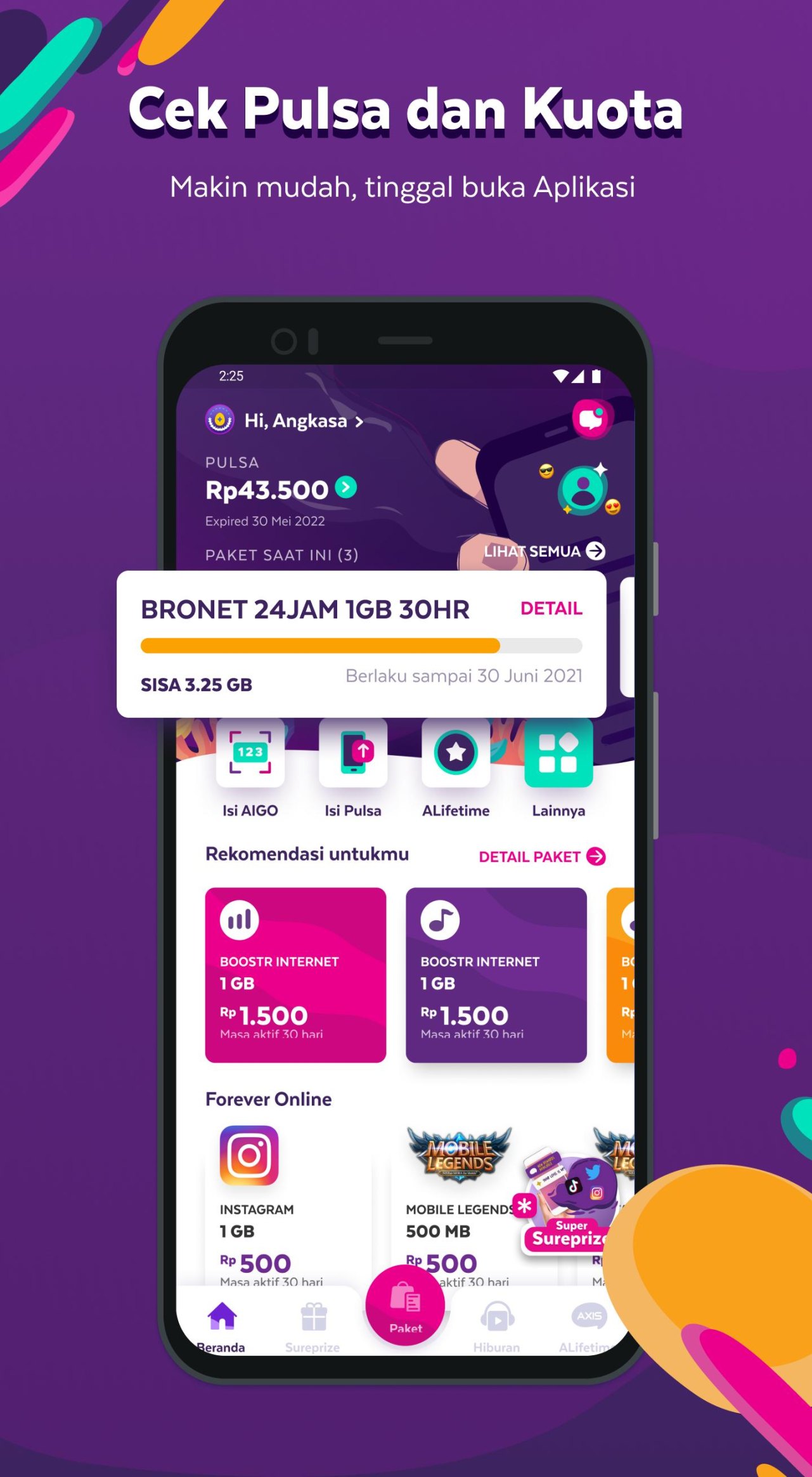 AXISnet APK برای دانلود اندروید