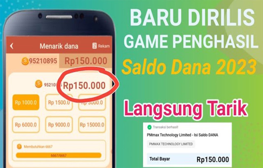 Baru Dirilis! Aplikasi Game Penghasil Saldo DANA Tercepat