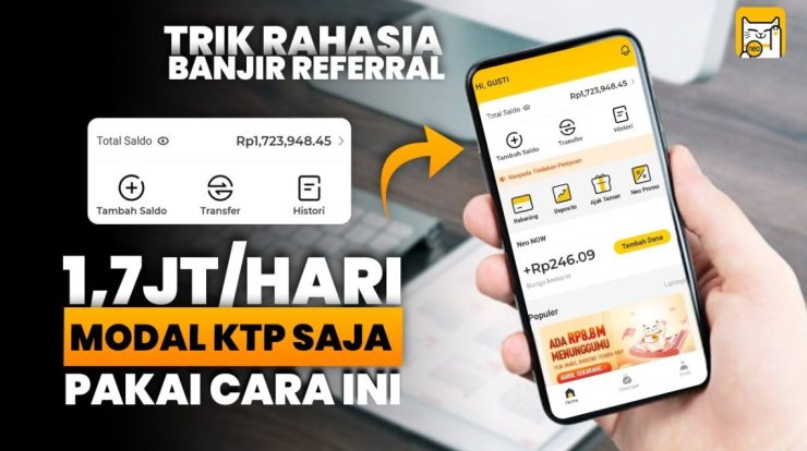 bongkar penghasilan juta hari modal ktp di aplikasi neo plus aplikasi penghasil uang 202 0