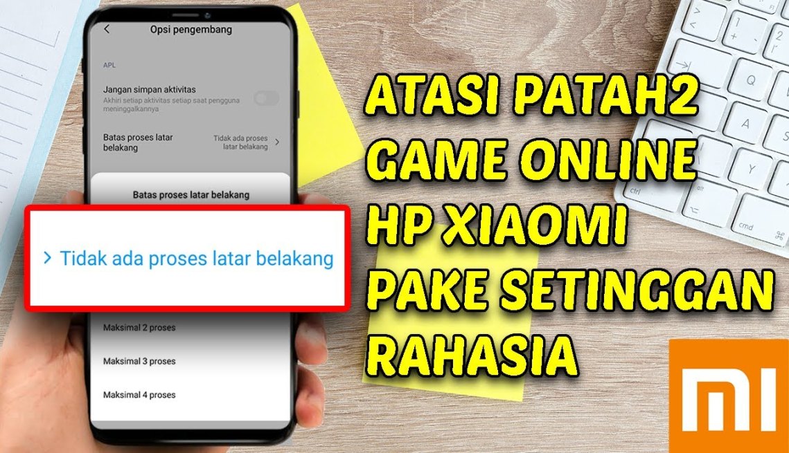 Cara Atasi LAG / PATAH-PATAH saat main GAME ONLINE di HP Xiaomi