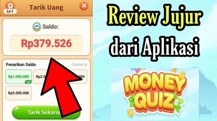 cara dapat uang dari aplikasi money quiz review jujur aplikasi