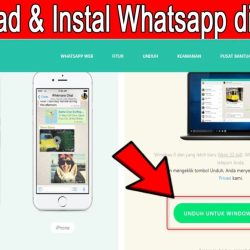 cara download dan instal aplikasi whatsapp di laptop win