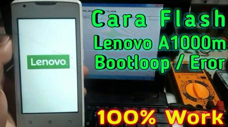 cara flash lenovo am unbrick bootloop mati total