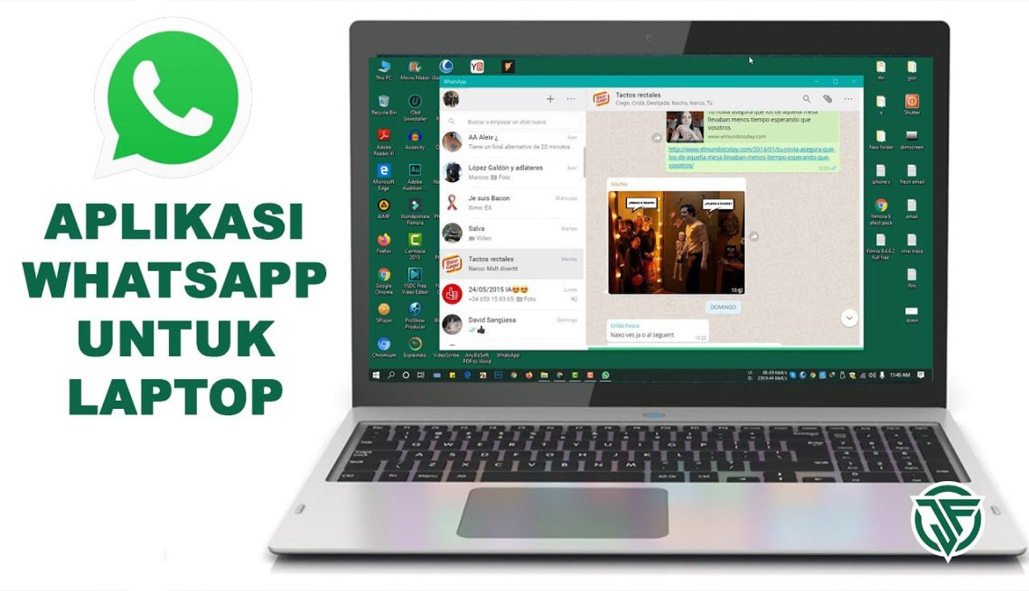 Cara Install Whatsapp di Laptop Windows , ,