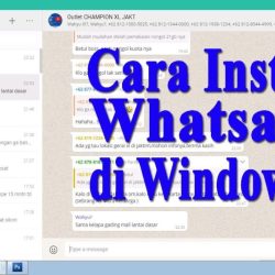 cara install whatsapp di windows