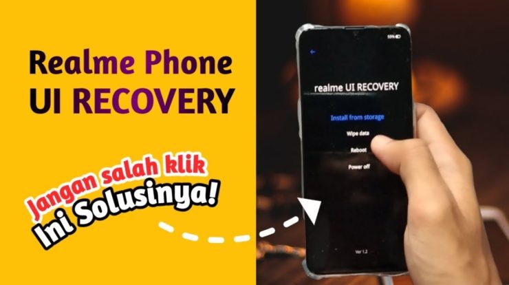 cara keluar dari realme ui recovery simpel cepet