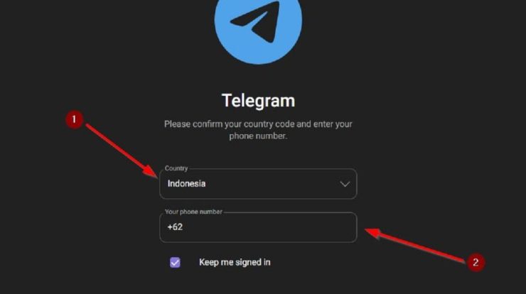 cara login telegram web dan logout di pc mudah anti ribet