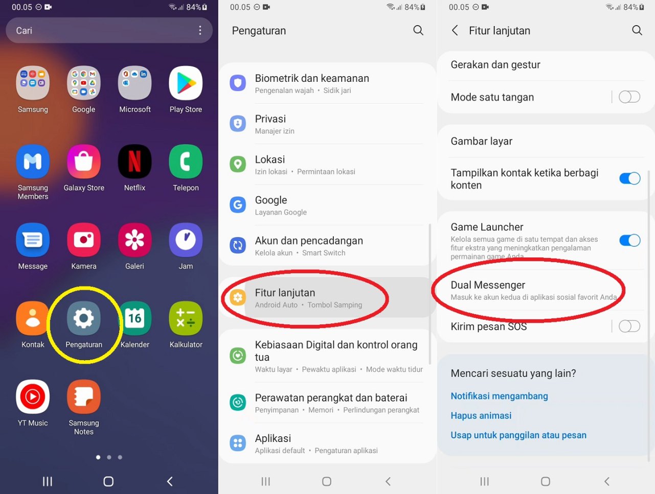 Cara Memasang  Aplikasi WhatsApp di  HP Samsung Android TANPA