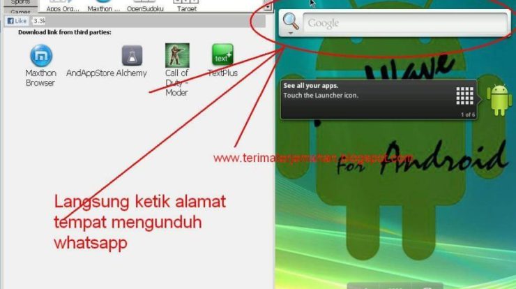 cara memasang whatsapp di komputer win xp 0