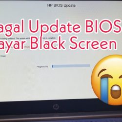 cara memperbaiki black screen gagal update bios how to fix black screen after bios update failed