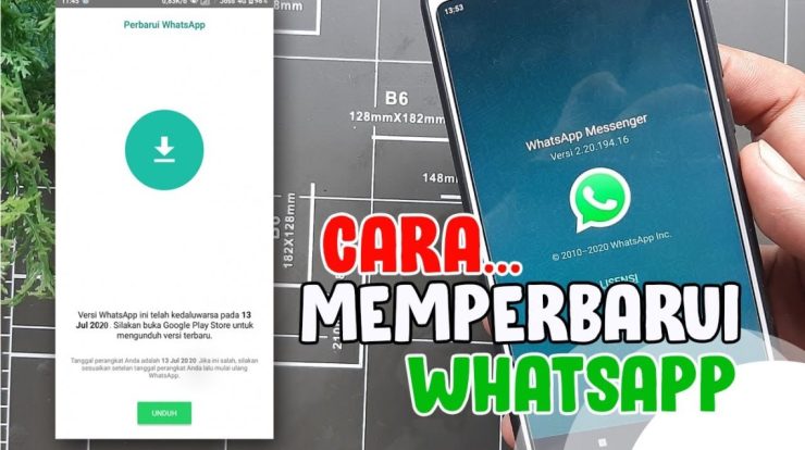 cara memperbarui whatsapp youtube 0