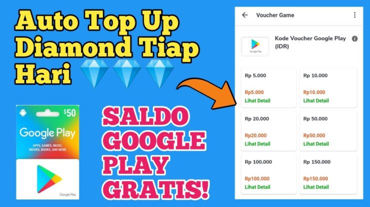 cara mendapatkan saldo google play gratis terbaru