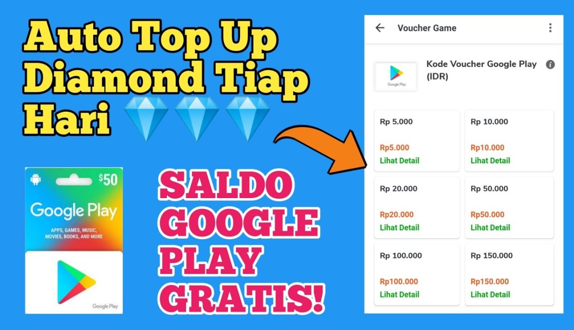 Cara Mendapatkan Saldo Google Play Gratis Terbaru