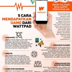 cara mendapatkan uang dari wattpad bikin gemar menulis