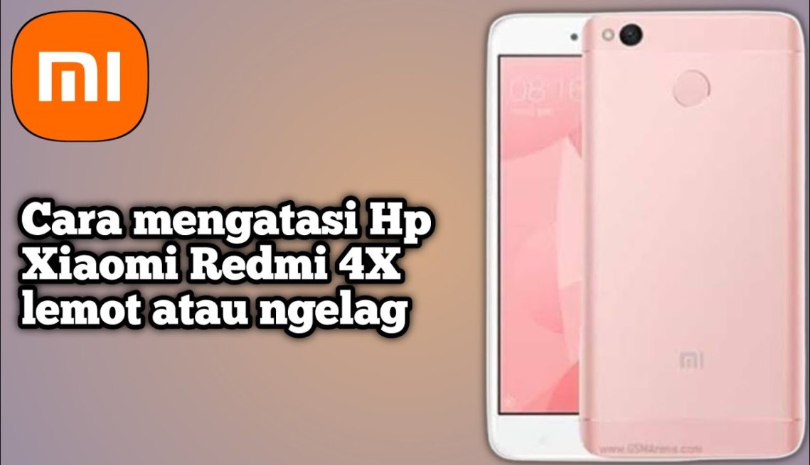 Cara mengatasi Hp lemot atau ngelag di Hp Xiaomi Redmi X