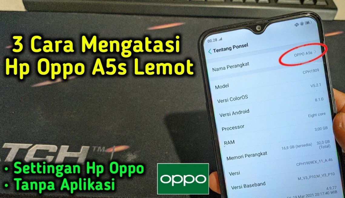 Cara Mengatasi Hp Oppo As Lemot - Settingan Anti Lemot % Work