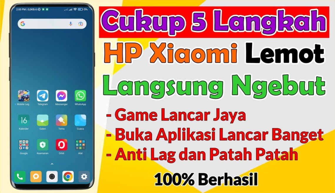 Cara Mengatasi HP Xiaomi Lemot Menjadi Lancar Main Game Buka