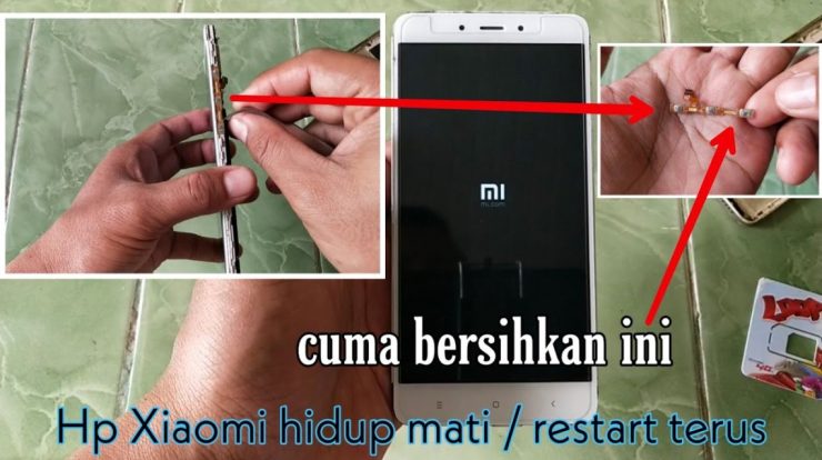 cara mengatasi hp xiaomi redmi note x mati hidup sendiri