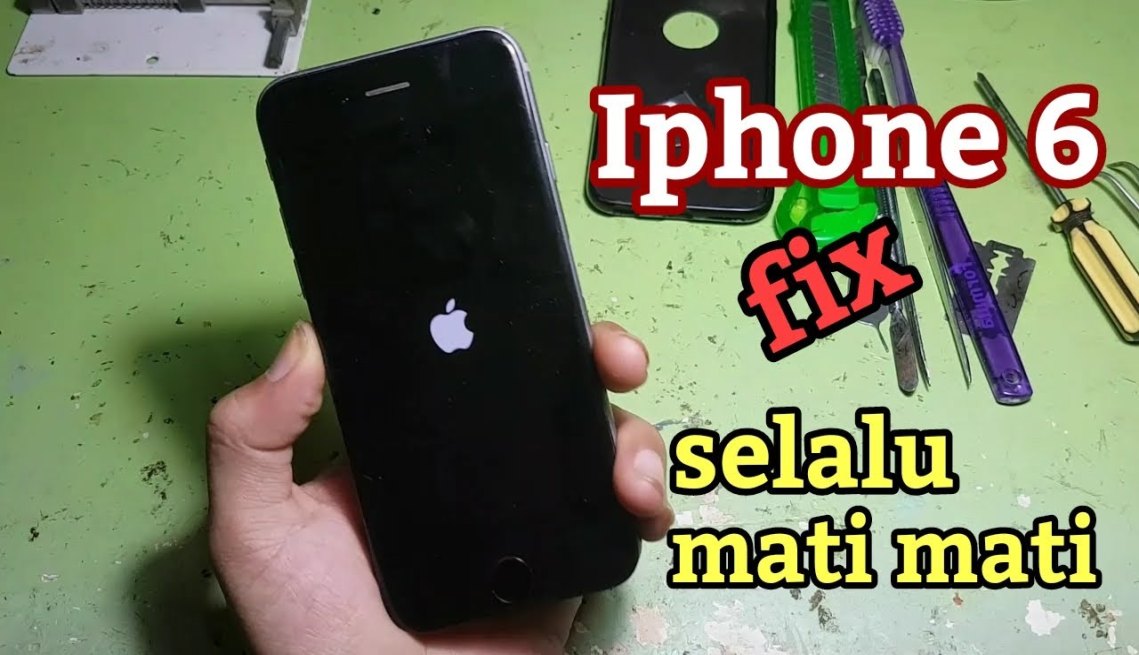 Cara mengatasi iphone  tiba tiba mati sendiri dan nyala sendiri