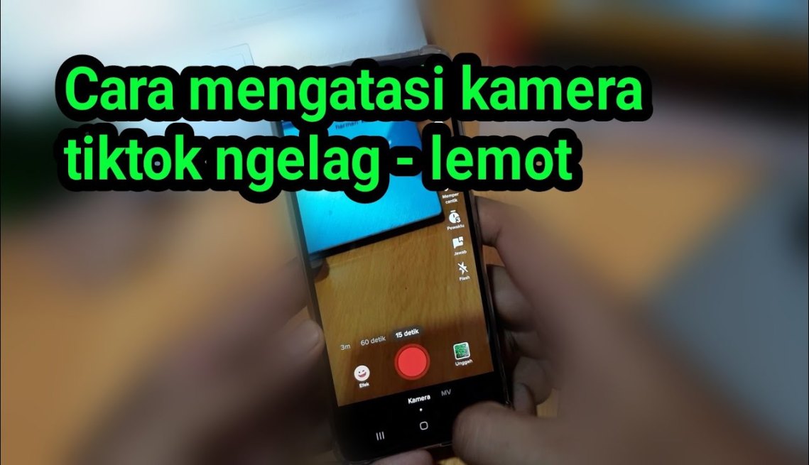 Cara mengatasi kamera tiktok ngelag - lemot - YouTube