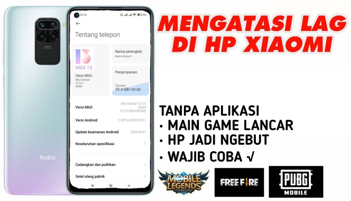 Cara Mengatasi Lag Di Xiaomi Note  - Update Terbaru