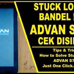 cara mengatasi stuck logo tablet advan sa bisa normal kembali