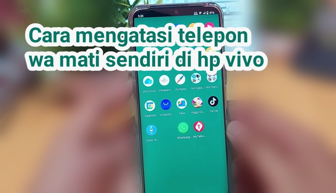 Cara mengatasi telepon wa mati sendiri di hp vivo - YouTube