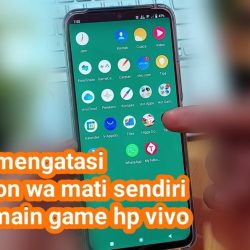 cara mengatasi telepon wa mati sendiri saat main game hp vivo