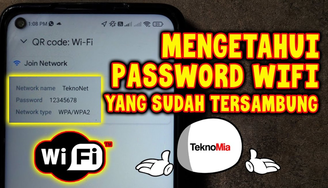 Cara Mengetahui Password WiFi yang Sudah Terhubung di HP Android Tanpa  Aplikasi