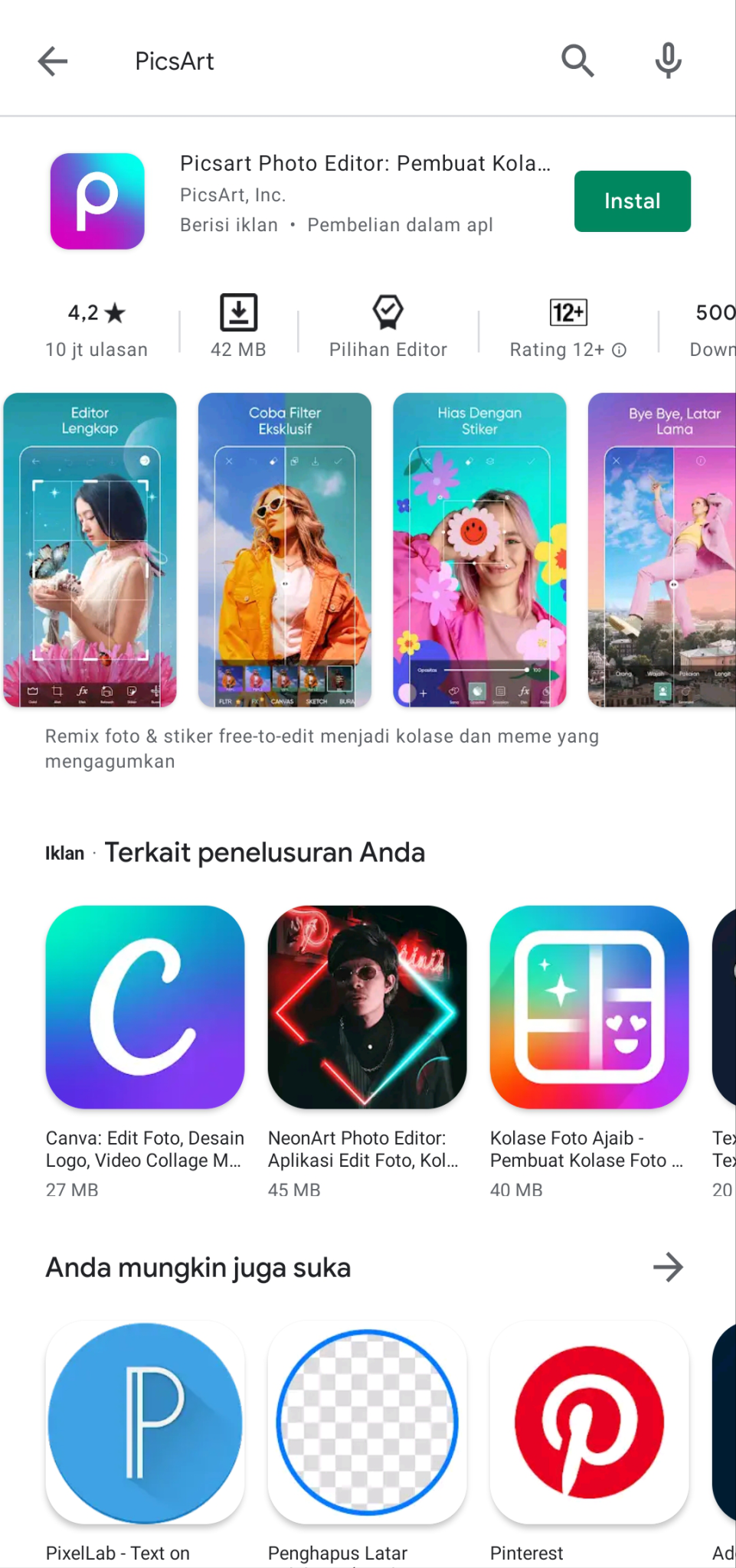 Cara Menggunakan PicsArt Gratis Untuk Pemula - Ibnu Jacky