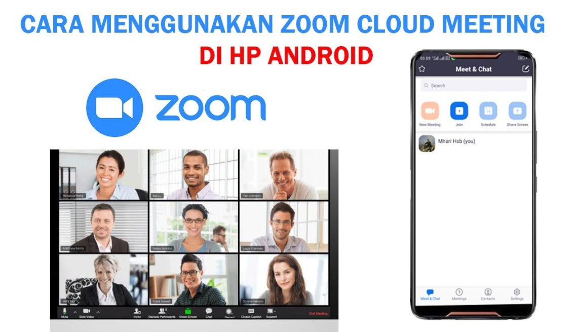 Cara Menggunakan Zoom Meeting di hp Android dan Komputer