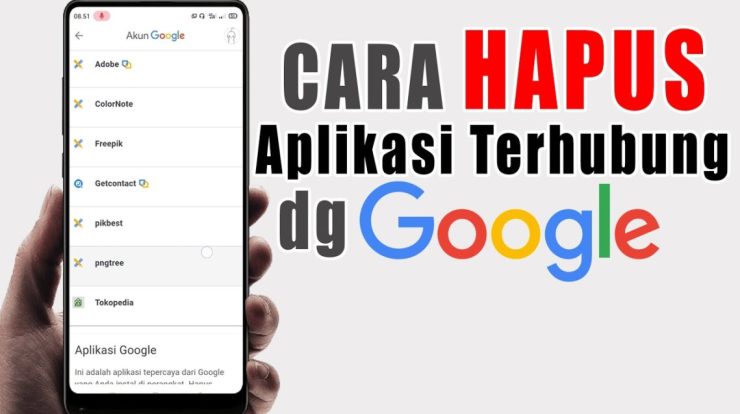 cara menghapus aplikasi yang terhubung dengan akun google