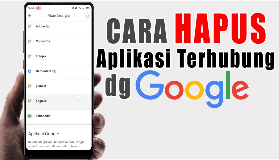 Cara Menghapus Aplikasi yang Terhubung Dengan Akun Google