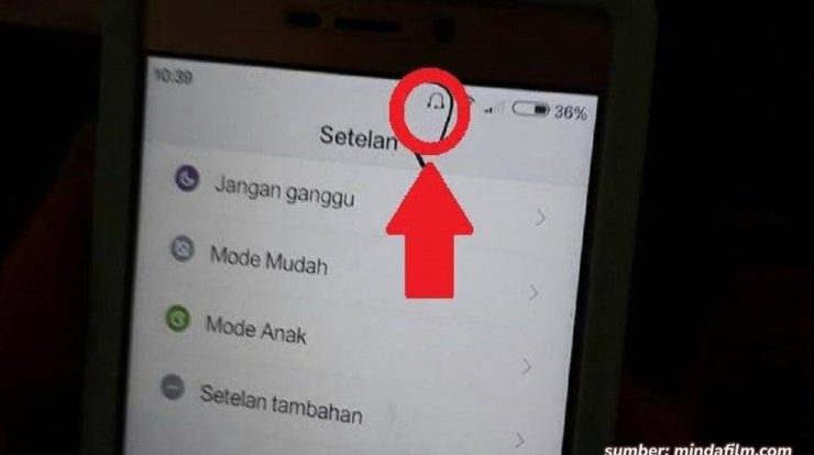 cara menghilangkan tanda headset di hp berbagai merek