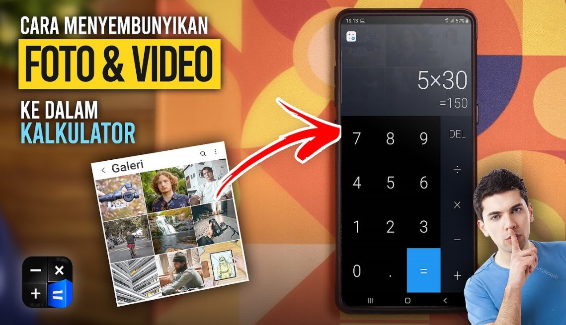 Cara Menyembunyikan Foto & Video ke dalam Kalkulator (Biar Rahasia Tetap  Aman)  HideX