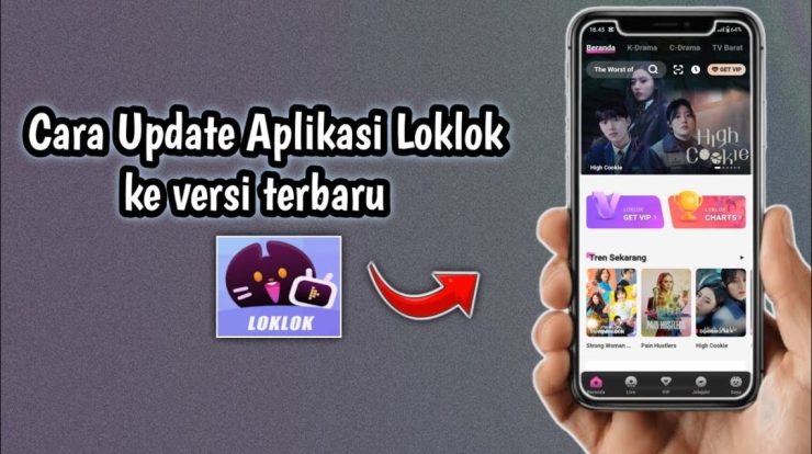 cara update aplikasi loklok ke versi terbaru youtube