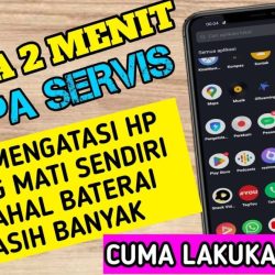 cuma menit cara mengatasi hp sering mati sendiri padahal