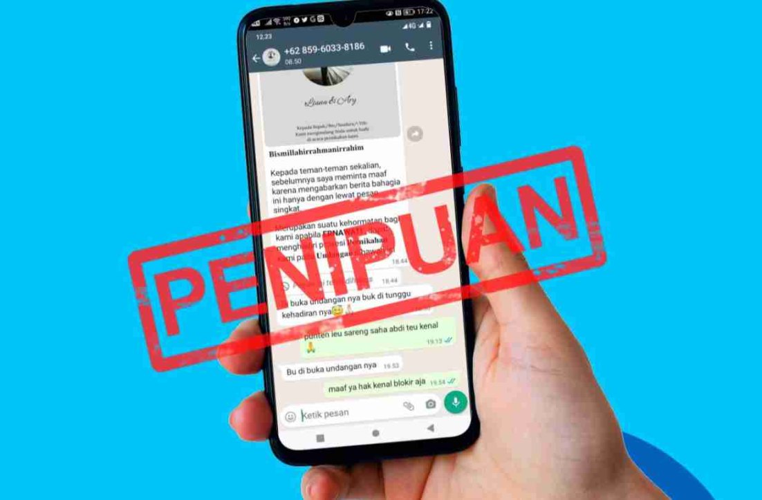 Hati-hati Modus Penipuan via Aplikasi Jahat Pink Whatsapp