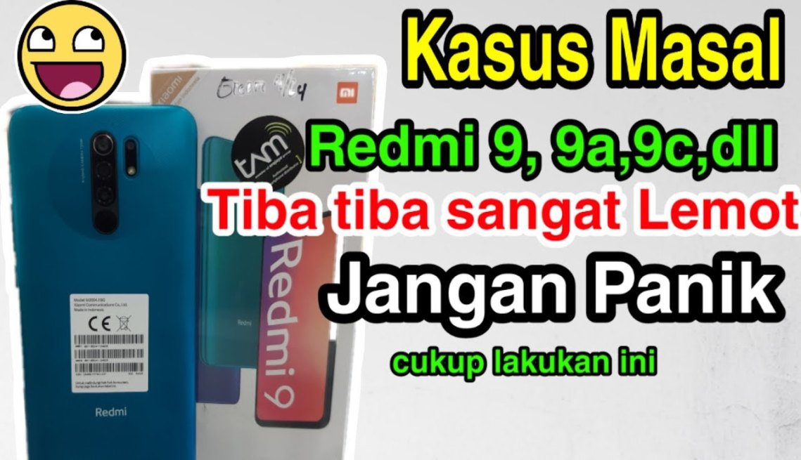 Hp Redmi , a, c Tiba-tiba super Lemot dan lelet Jangan Panik