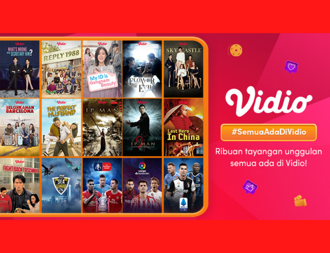 Ini Cara Nonton Film dan Series Gratis di Vidio