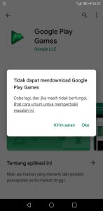 kenapa google play game tidak bisa di download pada android via 0